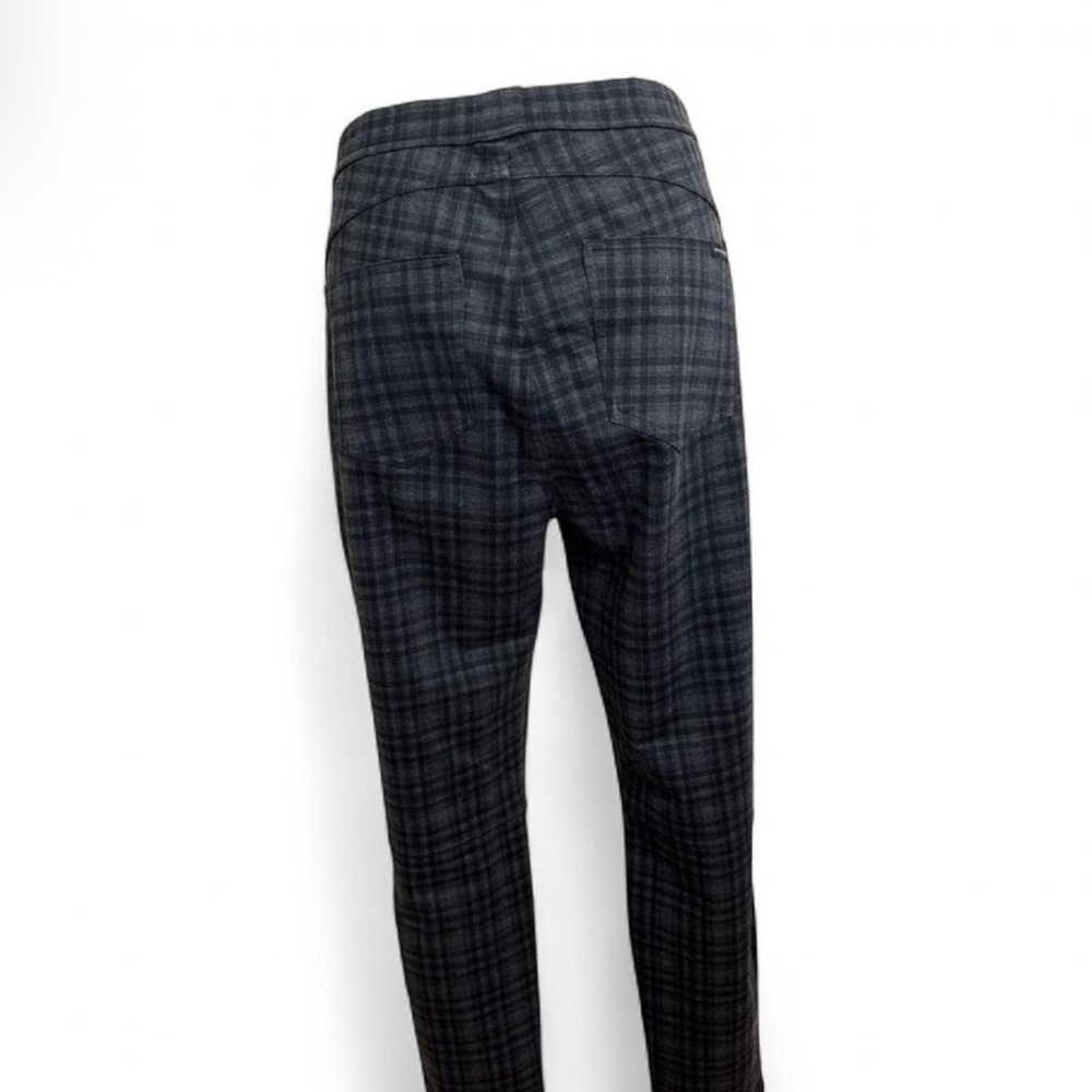 Women’s Sanctuary Dark Academia Goth Alt Plaid Pull On Ponte Pants - XL - Picture 3 of 10